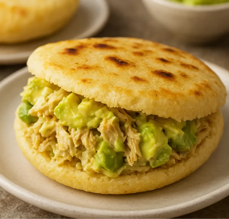 arepas maison, la galette de maïs