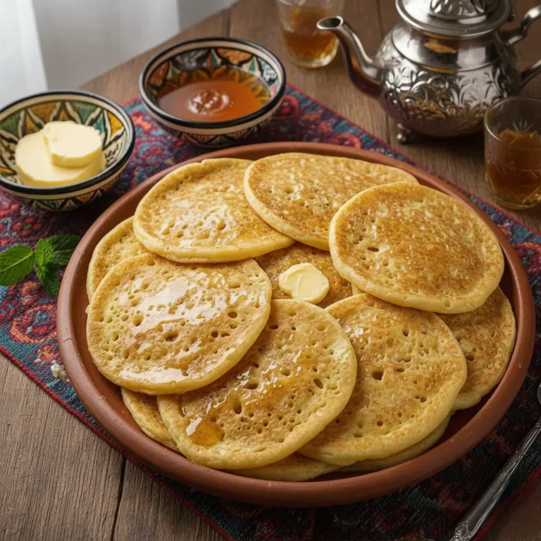 Baghrir , crépe marocain