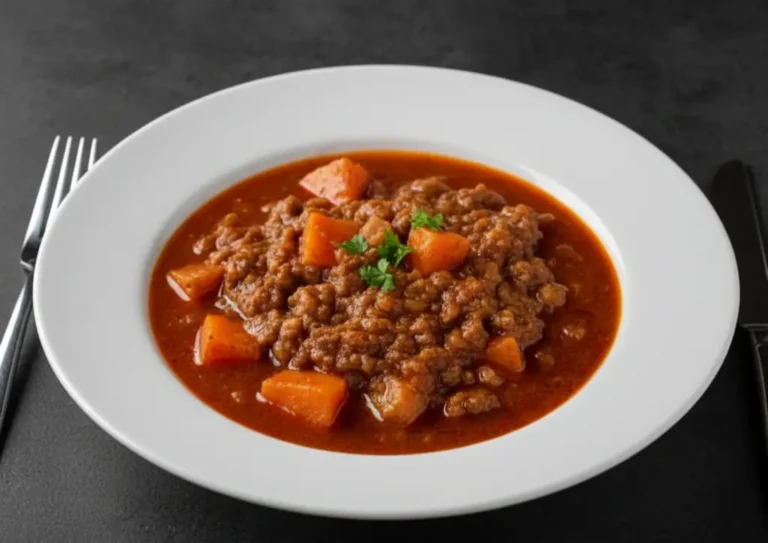 Goulash Hongrois Gulyás ragoût bœuf paprika