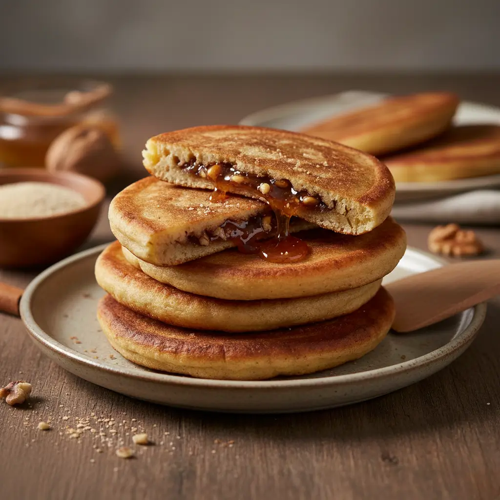 Hotteok fourré sucre cannelle